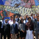 Regina Jackson, head of the East Oakland Youth Development Center, and Rep. Barbara Lee with a group of young men we took to China for two weeks back in 2014.